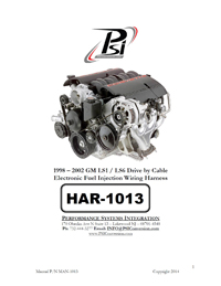 ls1 1013 harness installation
