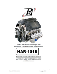 vortec 4l60e harness installation